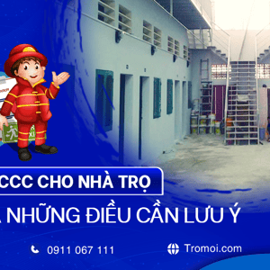 PCCC cho nhà trọ và những điều cần lưu ý