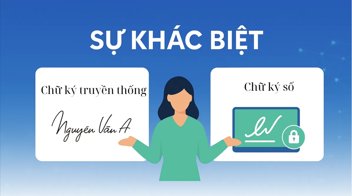 So sánh chữ ký số và chữ ký thường về tính tiện lợi, độ an toàn cũng như khả năng chống làm giả