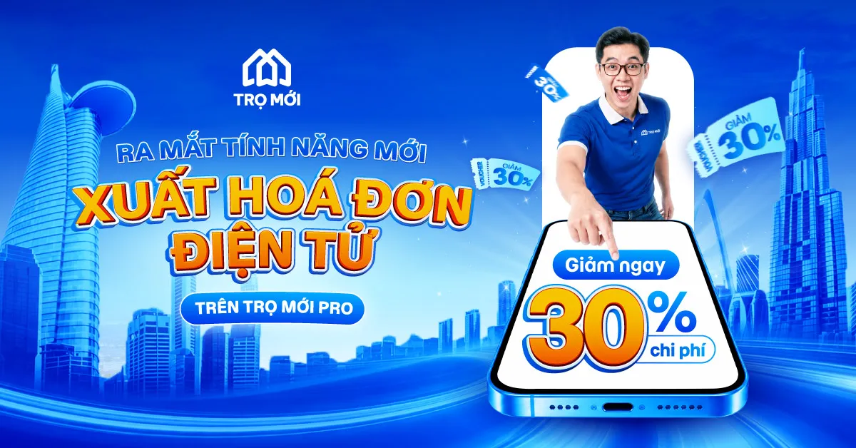 RA MẮT TÍNH NĂNG XUẤT HÓA ĐƠN ĐIỆN TỬ TRÊN TRỌ MỚI PRO – ƯU ĐÃI GIẢM SÂU ĐẾN 30%