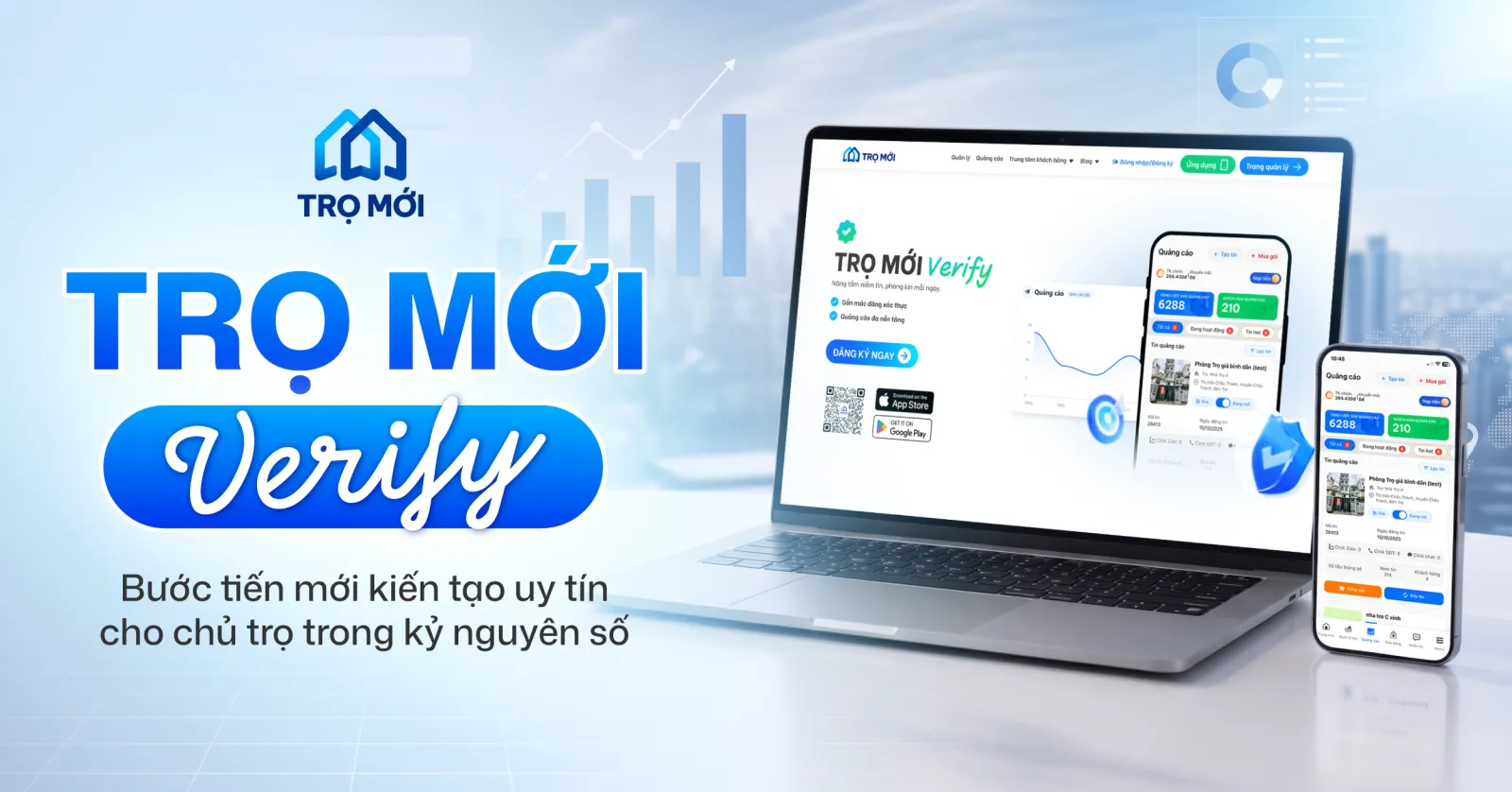 Trọ Mới Verify – Bước tiến mới kiến tạo uy tín cho chủ trọ trong kỷ nguyên số