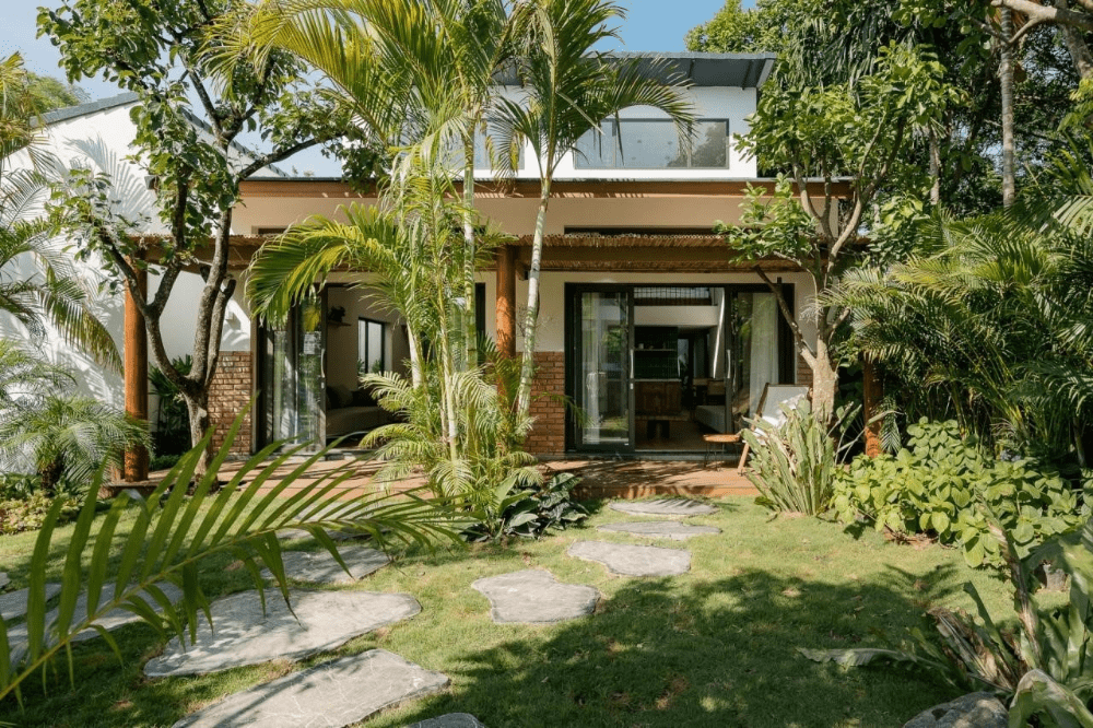 trồng cây phong thủy trước cửa nhà
