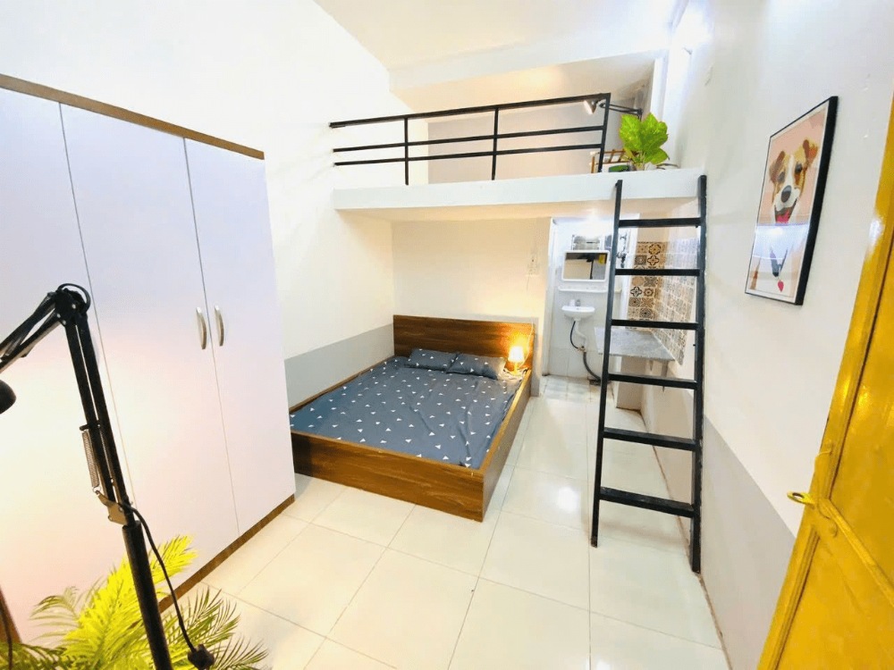 thiết kế phòng trọ đẹp đơn giản