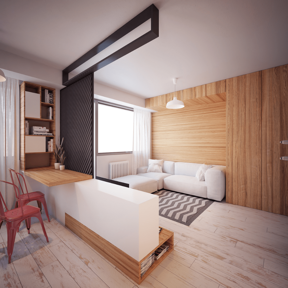 mẫu thiết kế nhà 30m2 1 tầng
