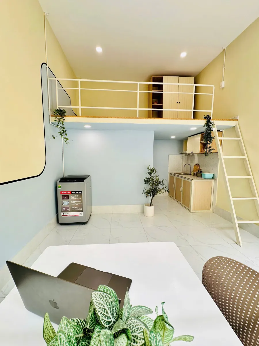 DUPLEX 35M2 MỚI XÂY GẦN NGAY KTX KHU B, LÀNG ĐẠI HỌC, GO DĨ AN