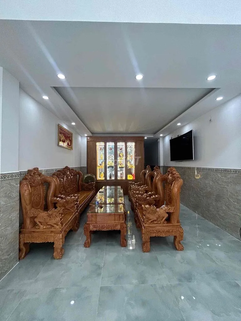 Cho thuê nhà mặt tiền đường số 21 khu tên lửa full nội thất giá 23tr
