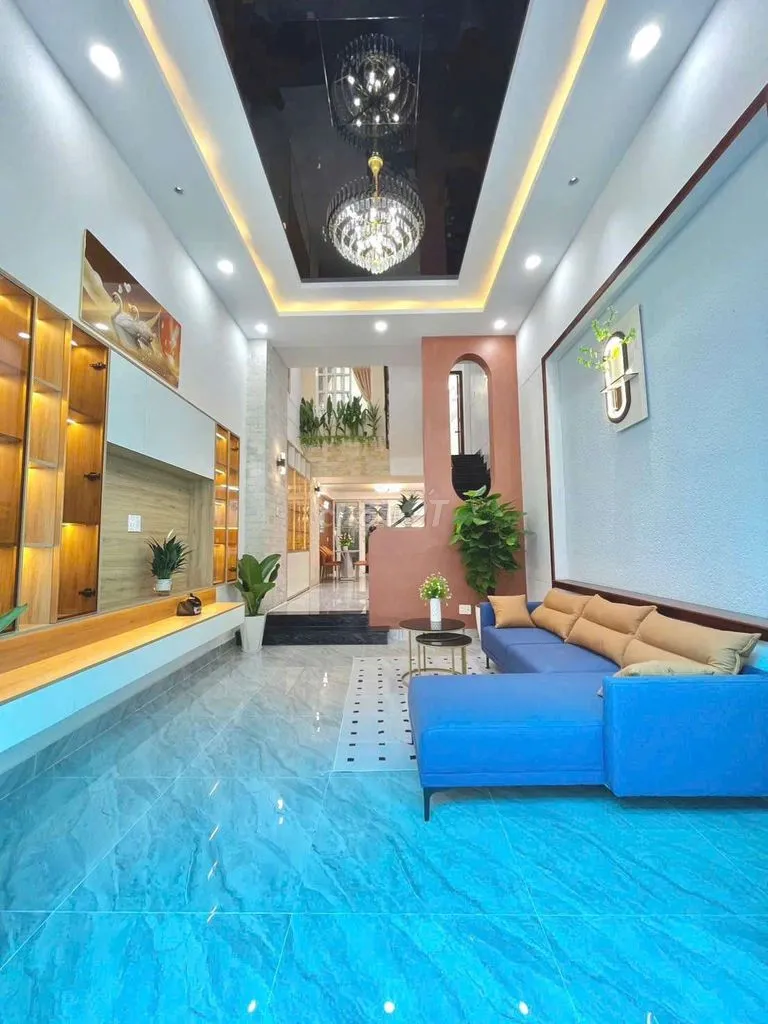 CHO THUÊ NHÀ MỚI CÓ NỘI THẤT - XE HƠI VÀO NHÀ GẦN AEON 4PN-4WC