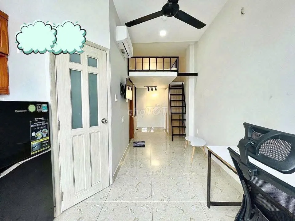 Phòng Duplex Bình Thạnh Có Ban Công, Gác Cao, Thang Máy – Lê Văn Duyệt