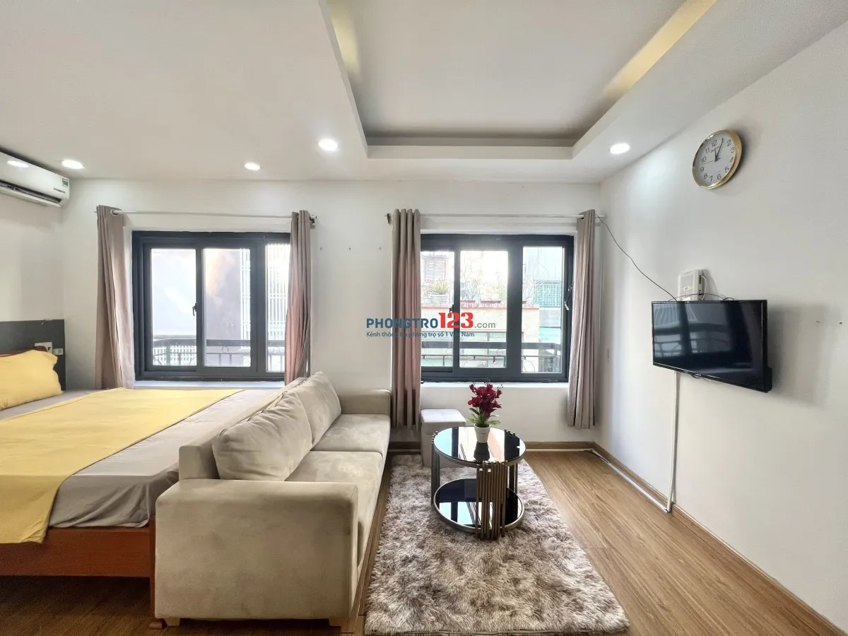 CĂN HỘ 30m2 FULL NỘI THẤT TRẦN PHÚ GIAO LÊ HỒNG PHONG