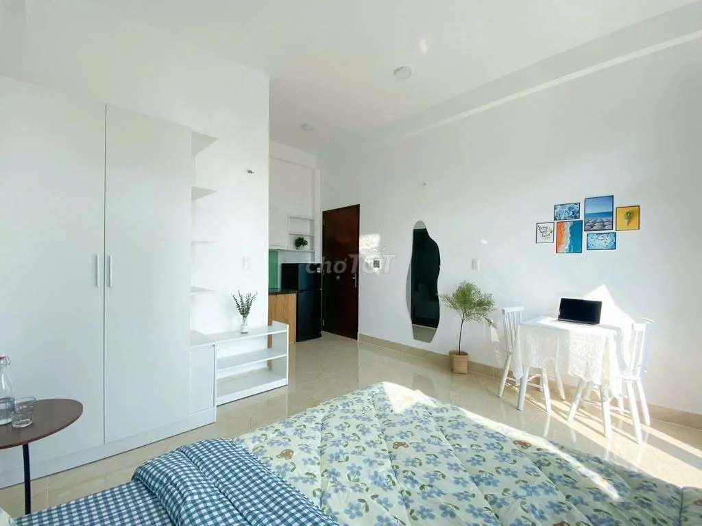 STUDIO BAN CÔNG 50M2 FULL NỘI THẤT QUẬN 2