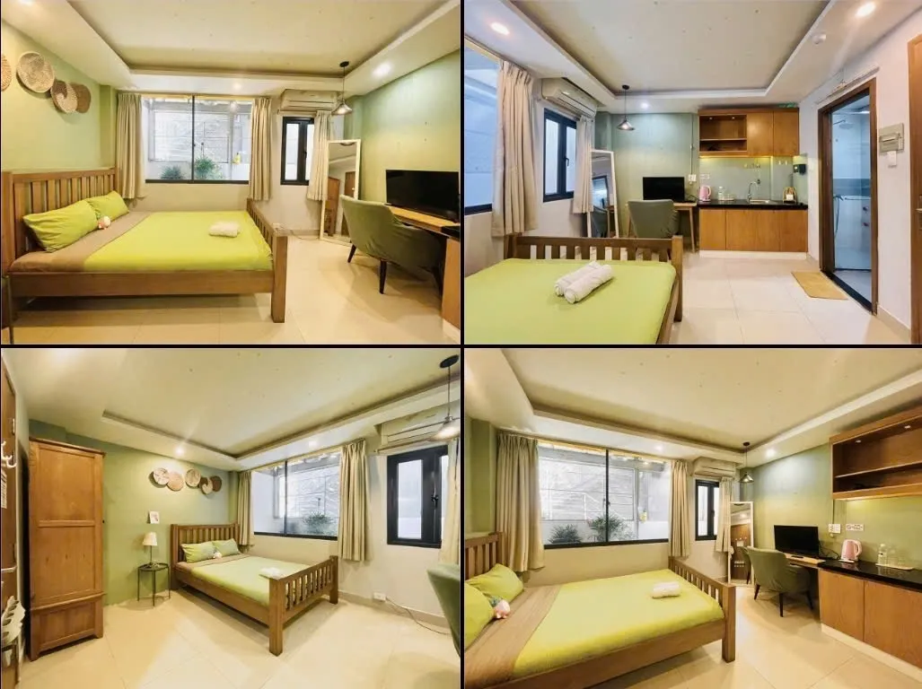 Cho thuê phòng studio hẻm 89 Hàm Nghi - Quận 1 - Đầy đủ nội thất