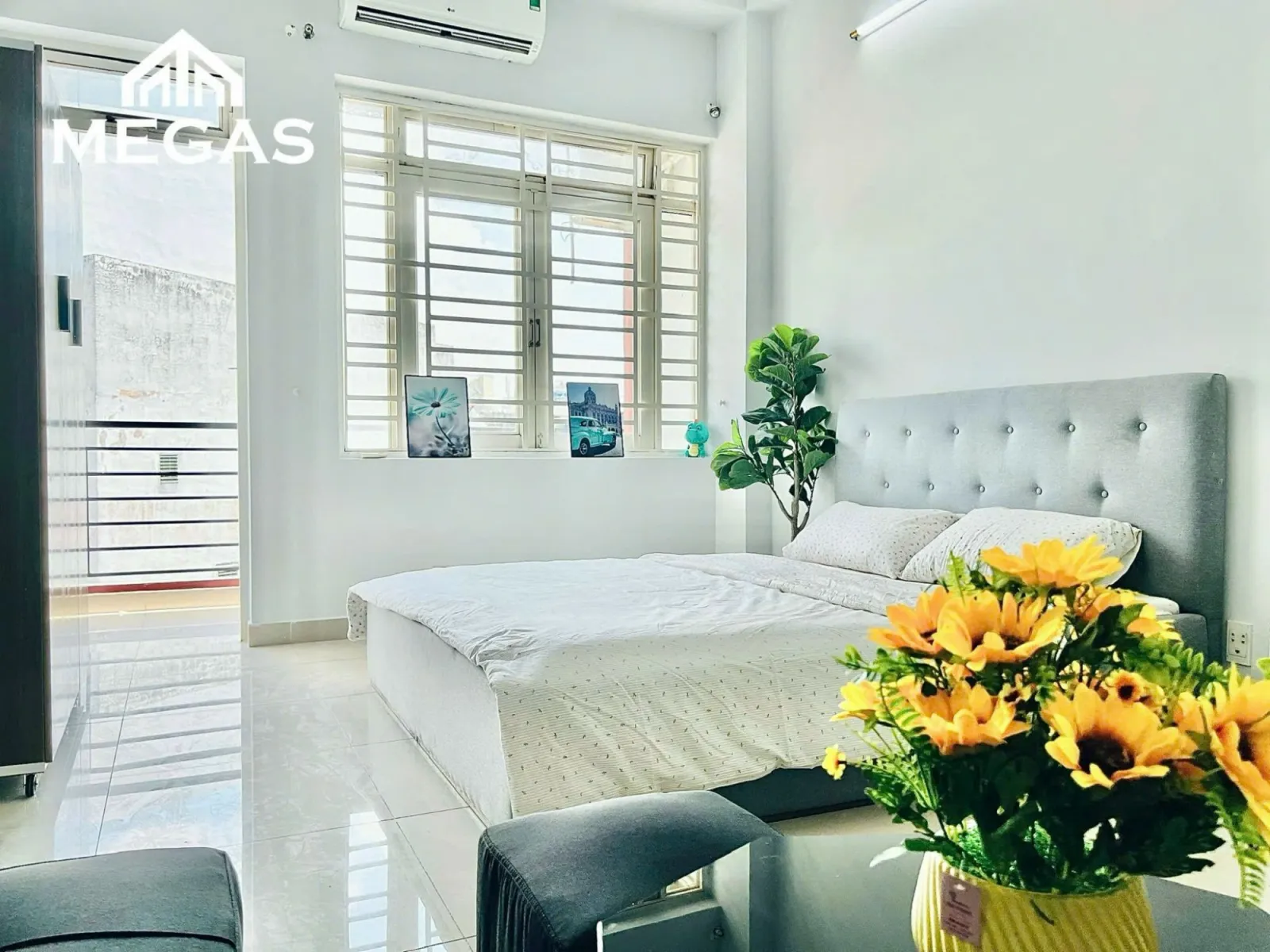 Cho thuê phòng studio có ban công ngay tại Ngô Thị Thu Minh, Phường 2, Tân Bình