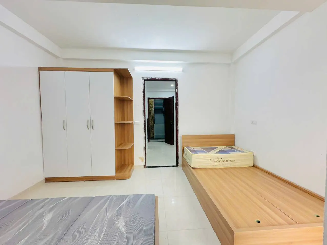 1N1K MỚI XÂY - Sẵn 2 giường sẵn vào ở