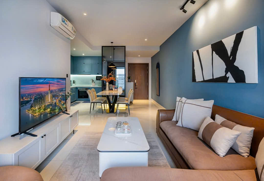 Cho thuê căn sky Center - Phổ quang , 74m2, 2pn ,2wc Full Nt giá 17tr/tháng Lh 0933481089 