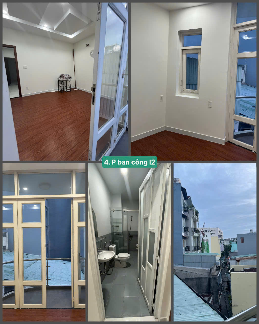 Cho Thuê 2 Phòng Ban Công View Đẹp Quận Tân Bình  