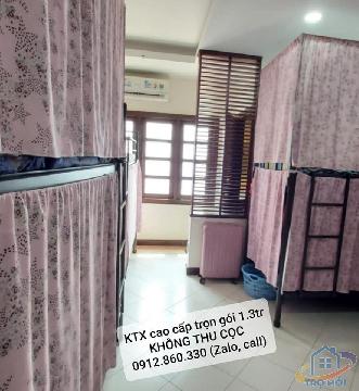 KTX cao cấp bao trọn gói 1.3tr ngay Etown Cộng Hòa, Phường 13, Quận Tân Bình  KHÔNG THU CỌC  Giờ giấc tự do - chủ nhà dễ thương Chị Vân 0912.860.330