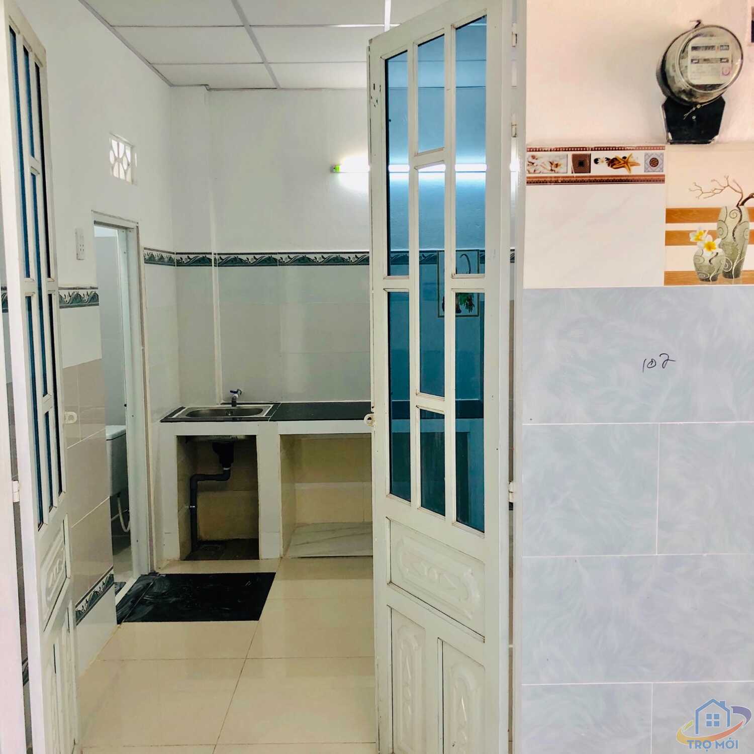 Phòng trọ mới xây 40m2 F Bình Trưng Tây Q2