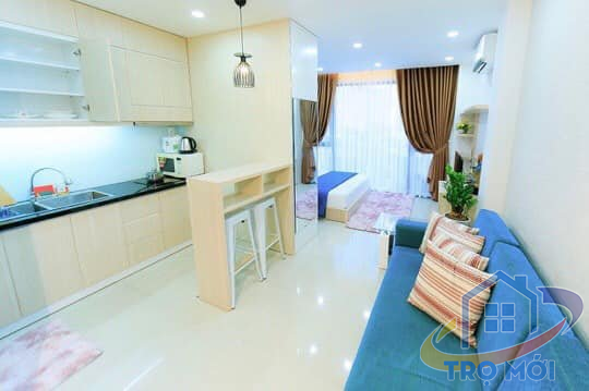 cho thuê căn hộ 1PN, studio full nội thất tại Phú Nhuận