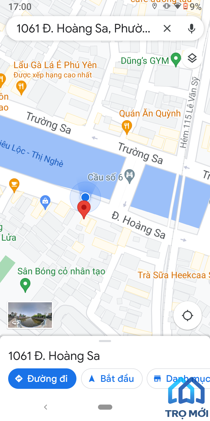 Phòng trọ Hoàng Sa quận 3 HCM