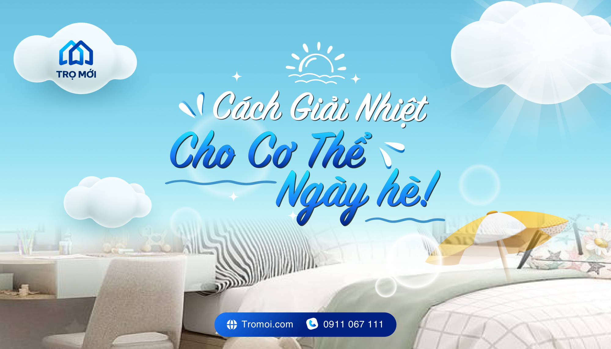 Cách giải nhiệt cho cơ thể mùa hè