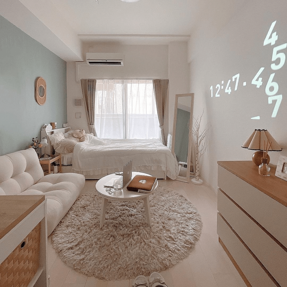 thiết kế phòng trọ 30m2 không có gác